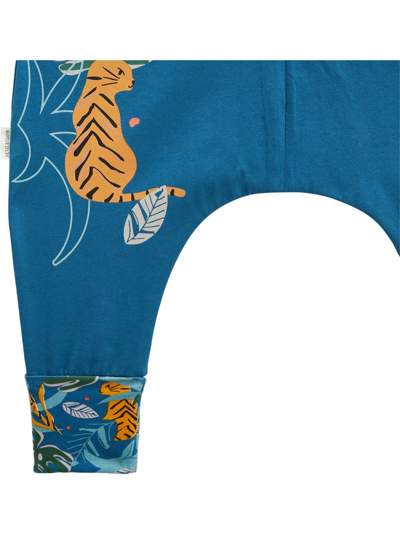 Turbulette d'été avec pieds retroussables Malawi Bleu - Kiabi