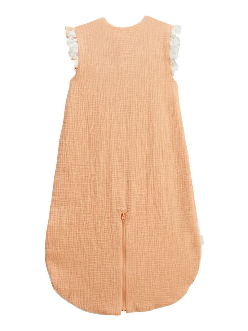 Turbulette d'été en gaze de coton avec jambes séparables Sierra Peche - Kiabi