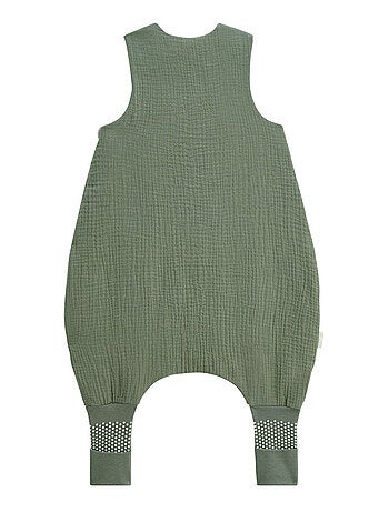 Turbulette d'été en gaze de coton avec pieds retroussables Dumbea