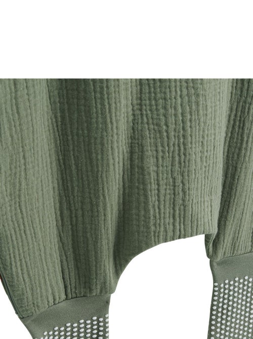 Turbulette d'été en gaze de coton avec pieds retroussables Dumbea - Kiabi