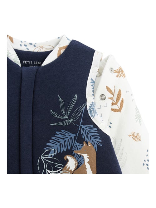 Turbulette d'hiver avec pieds retroussables et manches amovibles Bivouac - Kiabi