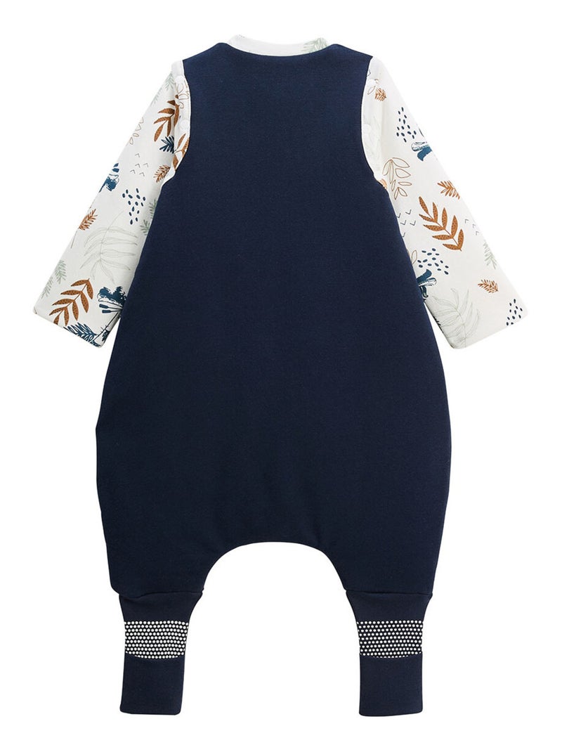 Turbulette d'hiver avec pieds retroussables et manches amovibles Bivouac Bleu - Kiabi