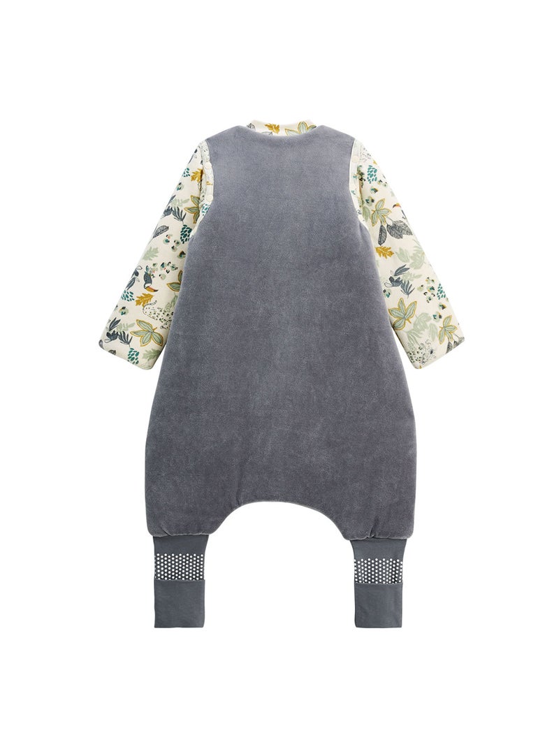 Turbulette d'hiver avec pieds retroussables et manches amovibles Boavista Gris Gris - Kiabi