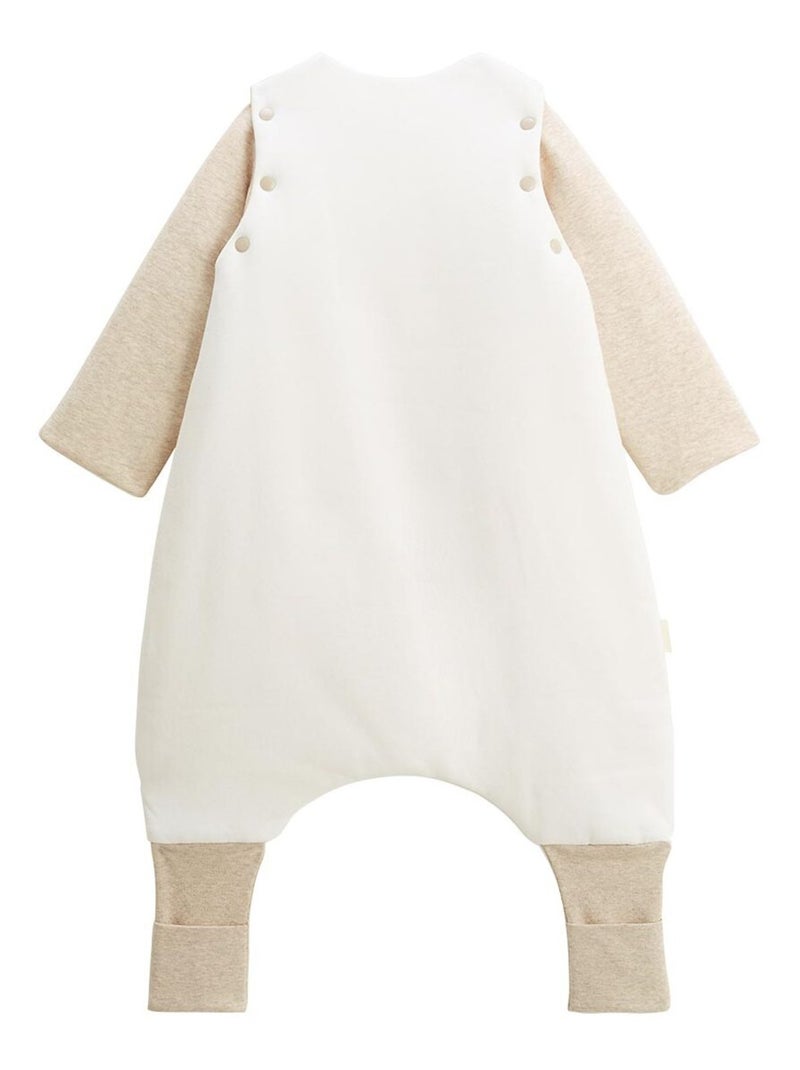 Turbulette d'hiver avec pieds retroussables et manches amovibles Cracotte Beige - Kiabi