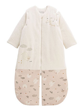 Turbulette d'hiver en velours avec manches amovibles et jambes séparables Câlins