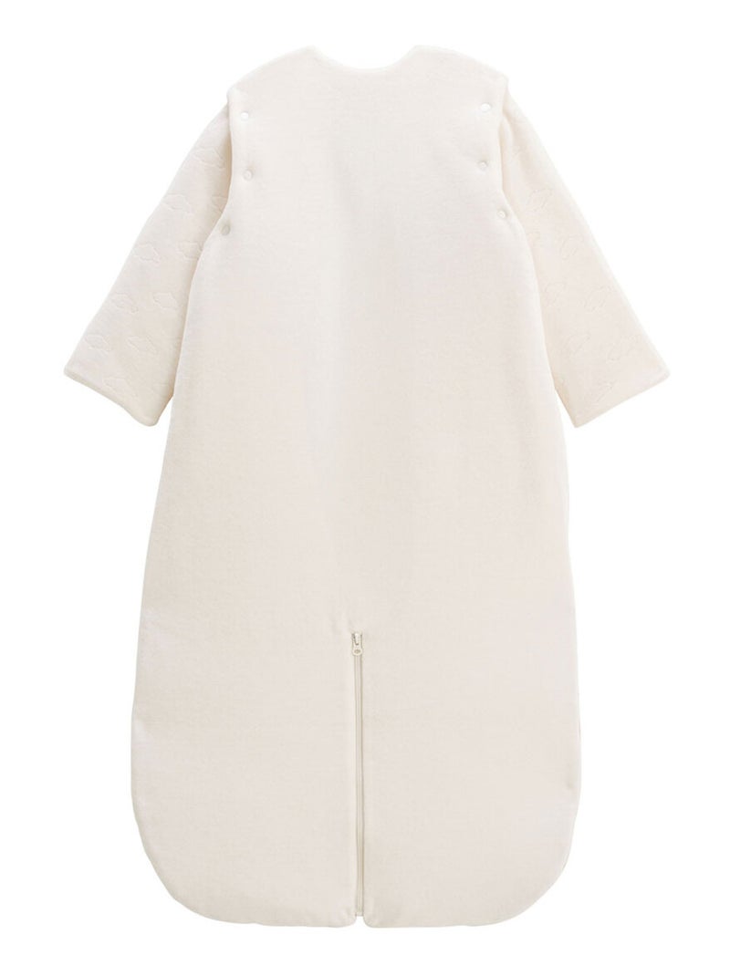 Turbulette d'hiver en velours avec manches amovibles et jambes séparables Câlins Ecru - Kiabi