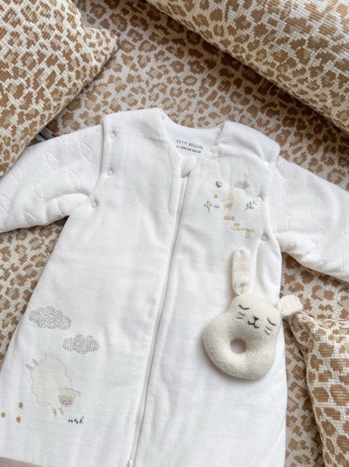 Turbulette d'hiver en velours avec manches amovibles et jambes séparables Câlins - Kiabi