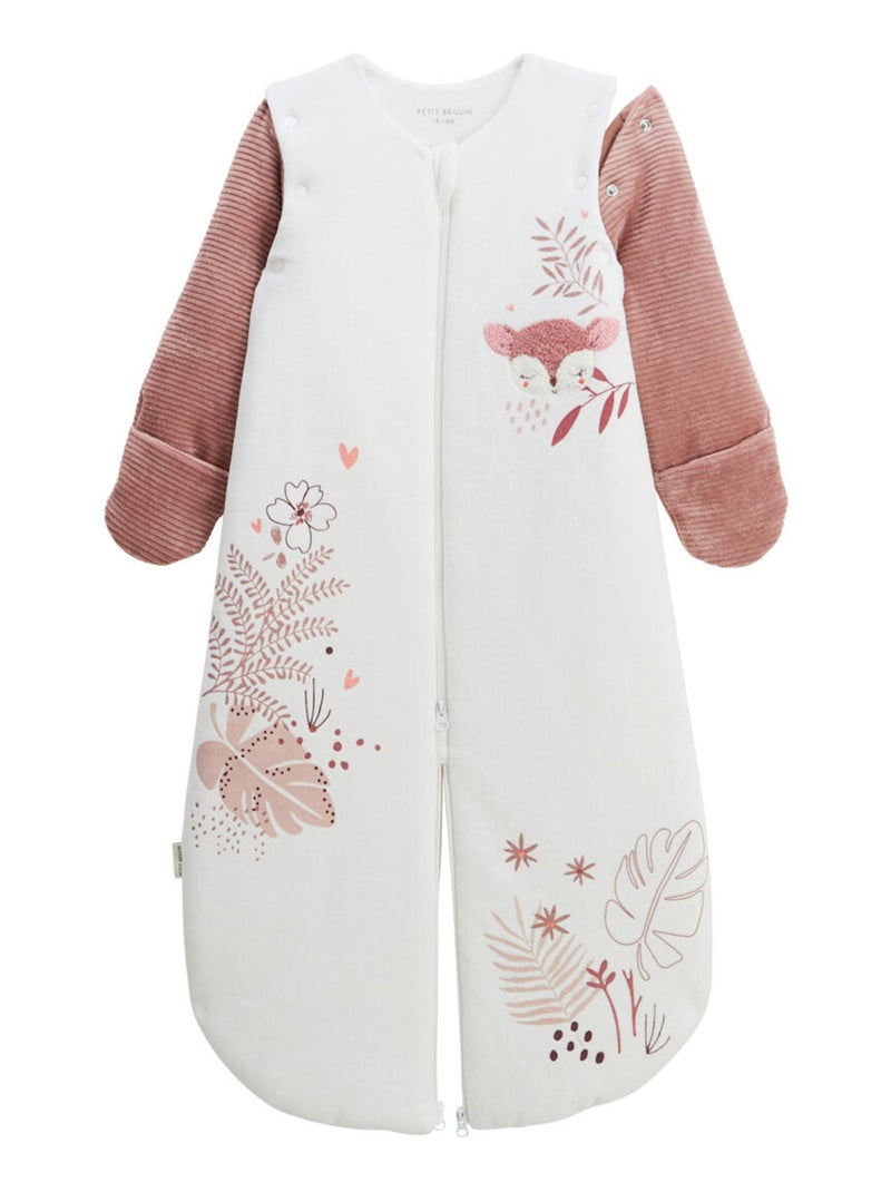 Turbulette d'hiver en velours avec manches amovibles et jambes séparables Oona Rose - Kiabi