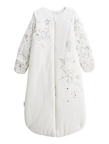 Turbulette d'hiver en velours avec manches amovibles et jambes séparables Rêverie