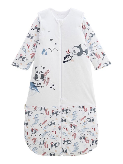 Turbulette d'hiver en velours avec manches amovibles et jambes séparables Tao - Kiabi