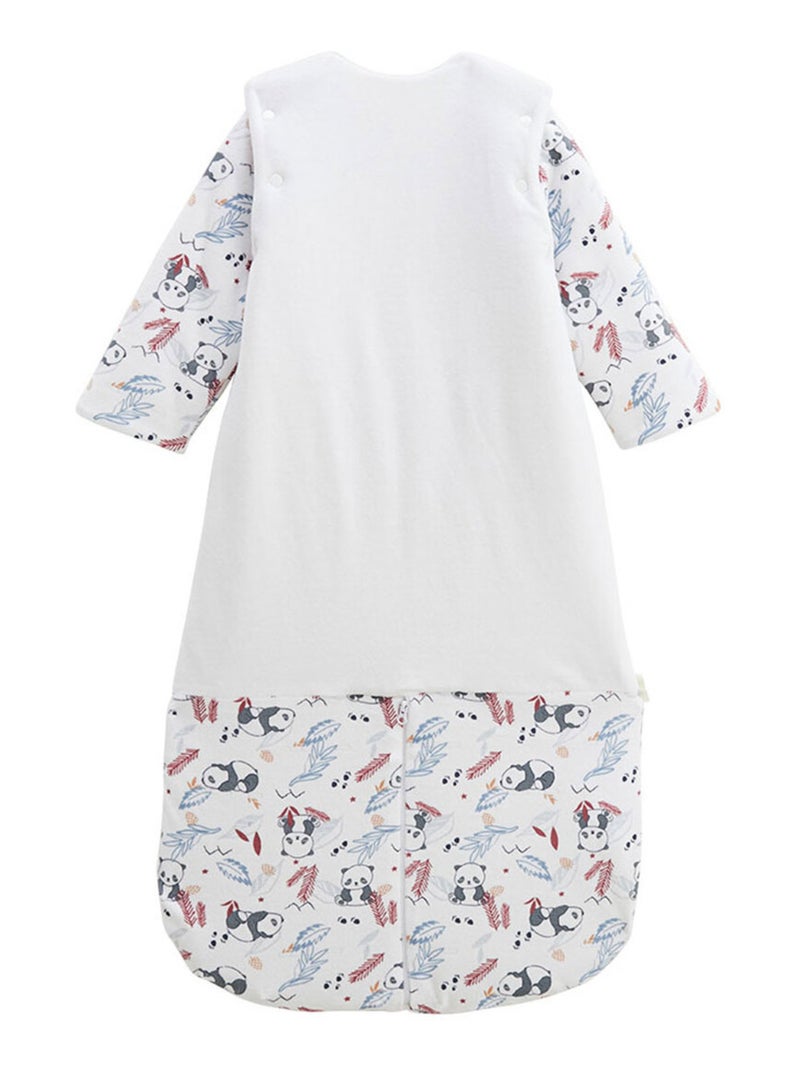 Turbulette d'hiver en velours avec manches amovibles et jambes séparables Tao Ecru - Kiabi