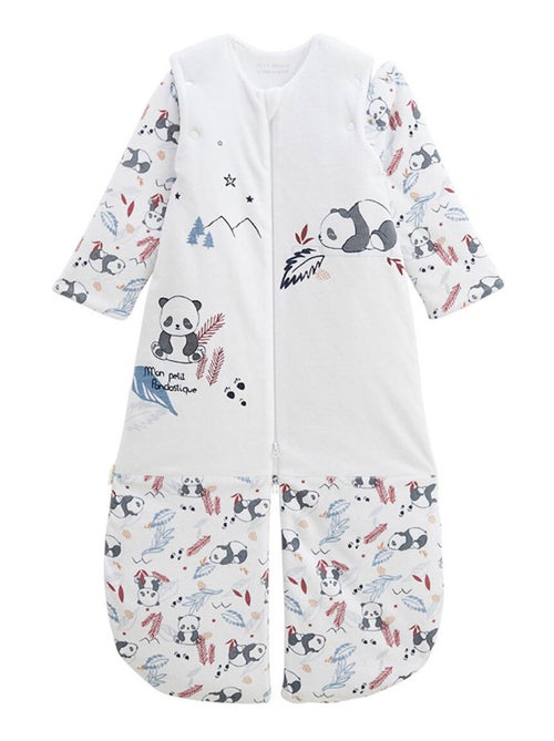 Turbulette d'hiver en velours avec manches amovibles et jambes séparables Tao - Kiabi