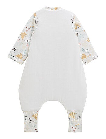 Turbulette d'hiver en velours avec pieds retroussables et manches amovibles Bloom