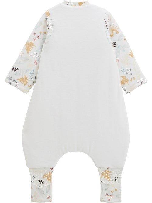 Turbulette d'hiver en velours avec pieds retroussables et manches amovibles Bloom - Kiabi