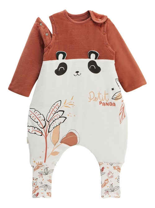 Turbulette d'hiver en velours avec pieds retroussables et manches amovibles Maloueg - Kiabi