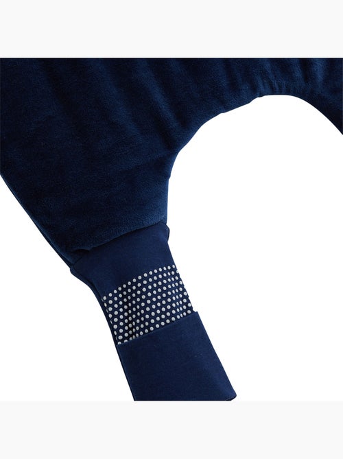 Turbulette d'hiver en velours avec pieds retroussables et manches amovibles ollie - Kiabi