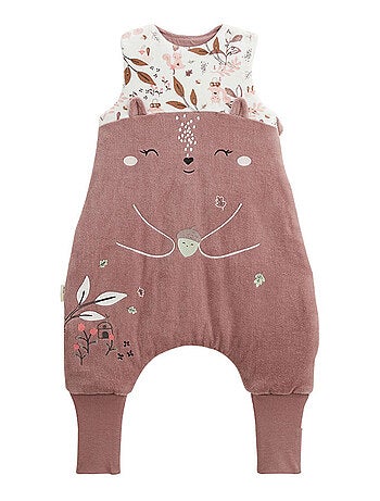 Turbulette d'hiver en velours avec pieds retroussables Sora
