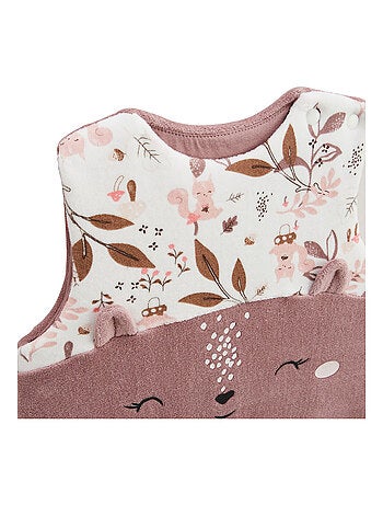 Turbulette d'hiver en velours avec pieds retroussables Sora