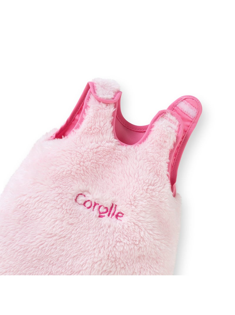 Turbulette Peluche Rose pour poupon 30 cm N/A - Kiabi