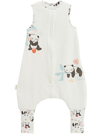 Turbulette TOG 0,5 en gaze de coton avec pieds retroussables Bento