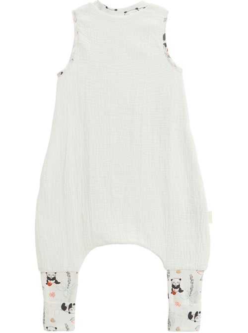 Turbulette TOG 0,5 en gaze de coton avec pieds retroussables Bento - Kiabi