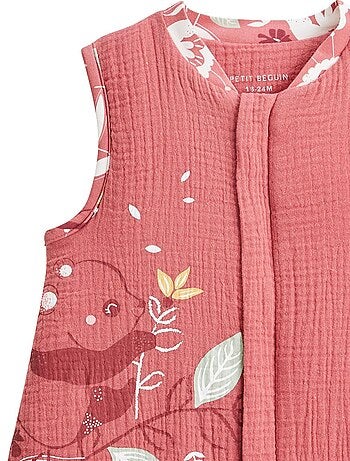 Turbulette TOG 2 en gaze de coton avec pieds retroussables Alba