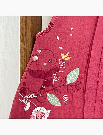 Turbulette TOG 2 en gaze de coton avec pieds retroussables Alba