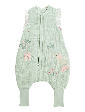 Turbulette TOG 2 en gaze de coton avec pieds retroussables Arya