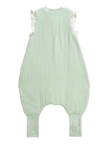 Turbulette TOG 2 en gaze de coton avec pieds retroussables Arya