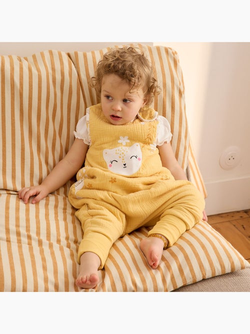 Turbulette TOG 2 en gaze de coton avec pieds retroussables Ciao Milano - Kiabi