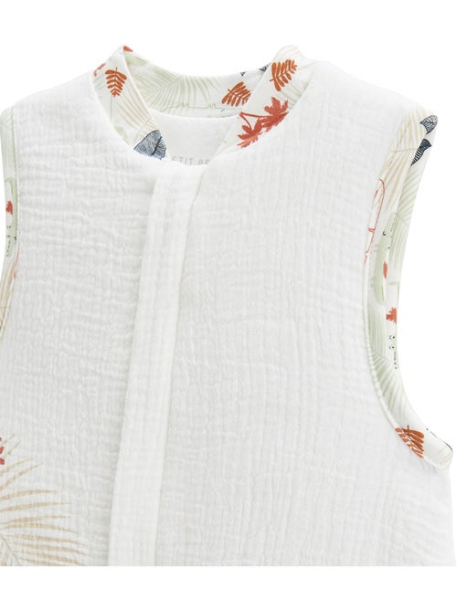 Turbulette TOG 2 en gaze de coton avec pieds retroussables Sian - Kiabi