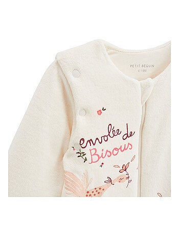 Turbulette TOG 2 en velours avec manches amovibles et jambes séparables Manouk