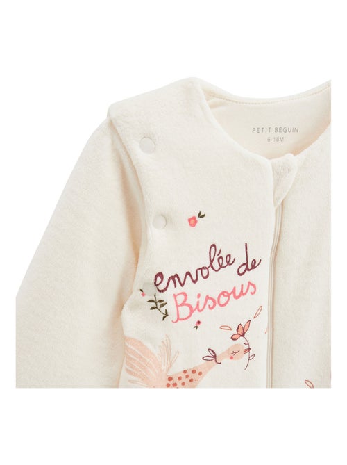 Turbulette TOG 2 en velours avec manches amovibles et jambes séparables Manouk - Kiabi