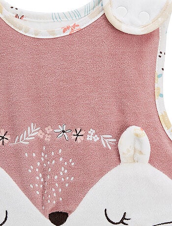 Turbulette TOG 2 en velours avec pieds retroussables Bloom