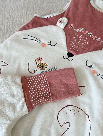 Turbulette TOG 2 en velours avec pieds retroussables Bloom
