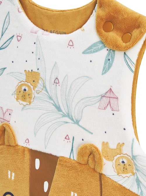 Turbulette TOG 2 en velours avec pieds retroussables Charly - Kiabi