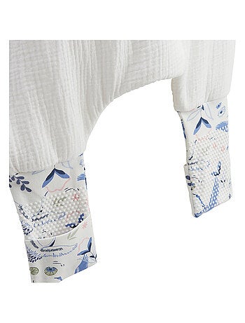Turbulette TOG2 en gaze de coton avec pieds retroussables Tiana