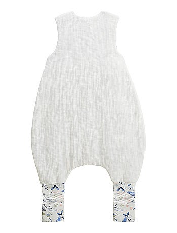 Turbulette TOG2 en gaze de coton avec pieds retroussables Tiana