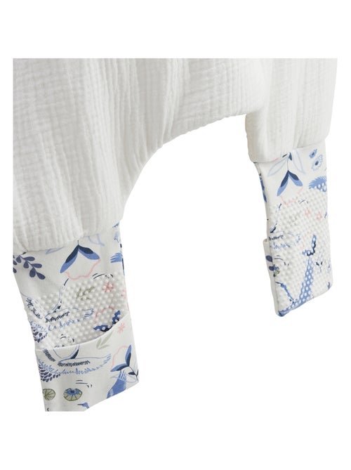 Turbulette TOG2 en gaze de coton avec pieds retroussables Tiana - Kiabi