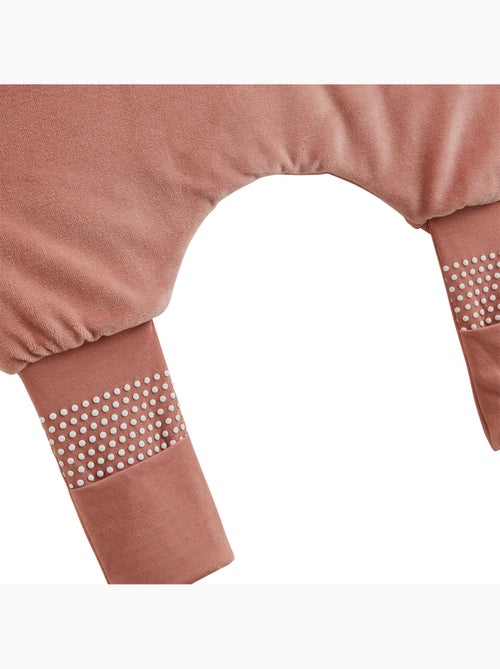 Turbulette tog2 en velours avec pieds retroussables et manches amovibles cléo - Kiabi