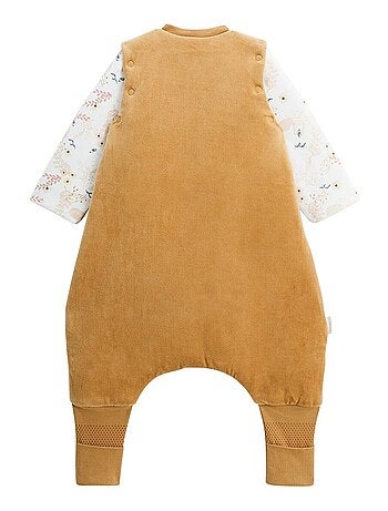 Turbulette TOG2 en velours avec pieds retroussables et manches amovibles Swan