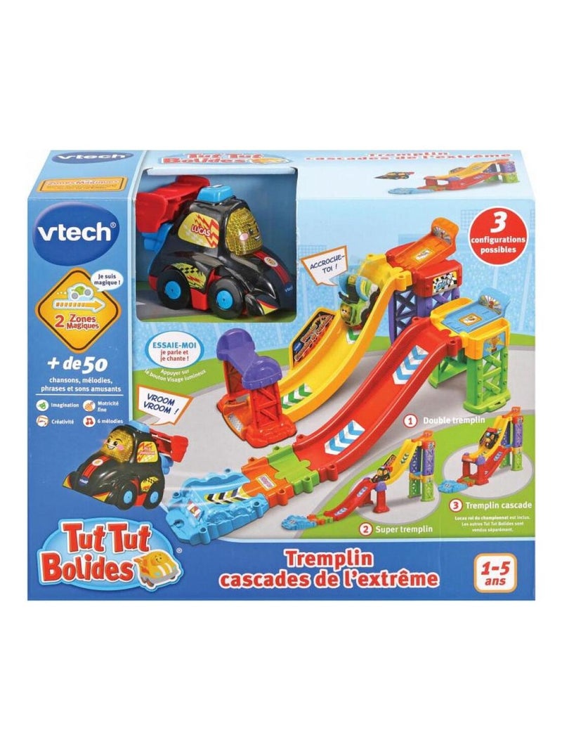 Tut tut bolides  tremplin cascades de l'extrÊme (+lucas, roi du championnat) 'Vtech' N/A - Kiabi