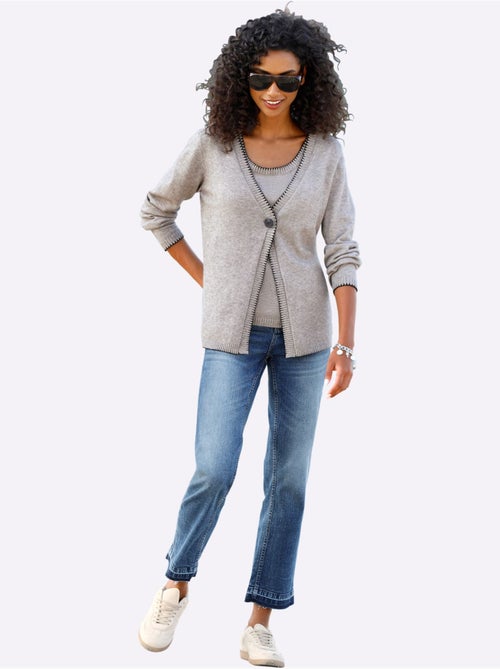 Twinset 50% Viscose - Taille Standard - Helline - Kiabi Twinset 50% Viscose - Taille Standard - Helline - Kiabi