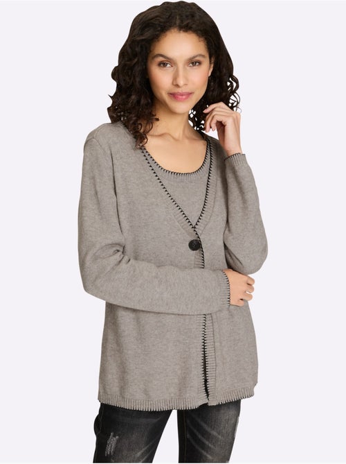 Twinset 50% Viscose - Taille Standard - Helline - Kiabi Twinset 50% Viscose - Taille Standard - Helline - Kiabi