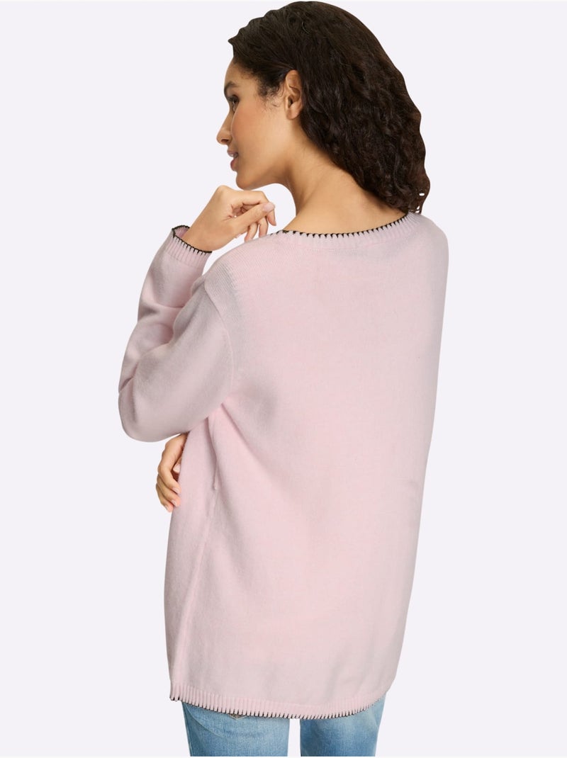 Twinset 50% Viscose - Taille Standard - Helline Rose clair - Kiabi
