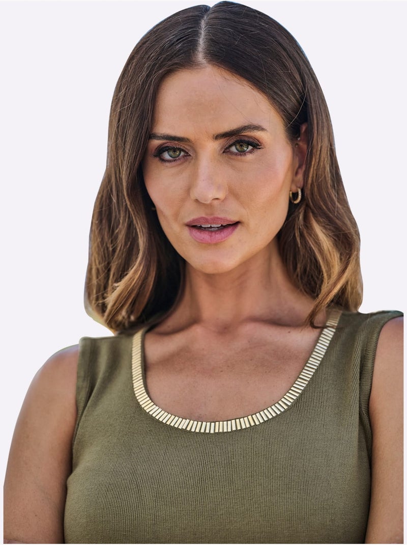 Twinset Boutons Décoratifs - Taille Standard - Helline Vert olive - Kiabi
