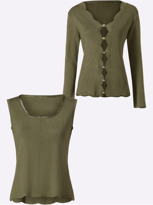 Twinset boutons décoratifs - taille standard - helline - Kiabi Twinset boutons décoratifs - taille standard - helline - Kiabi