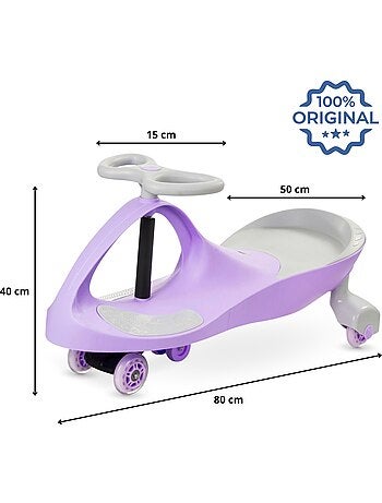 Twistcar – voiture enfant sans pédales à propulsion par volant, véhicule ludique dès 3 ans