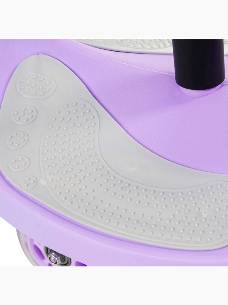 Twistcar pastelove - véhicule enfant sans pédales avec roues lumineuses Violet - Kiabi