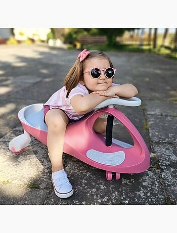 TwistCar – Voiture Enfant sans Pédales à Propulsion par Volant, Véhicule Ludique dès 3 ans